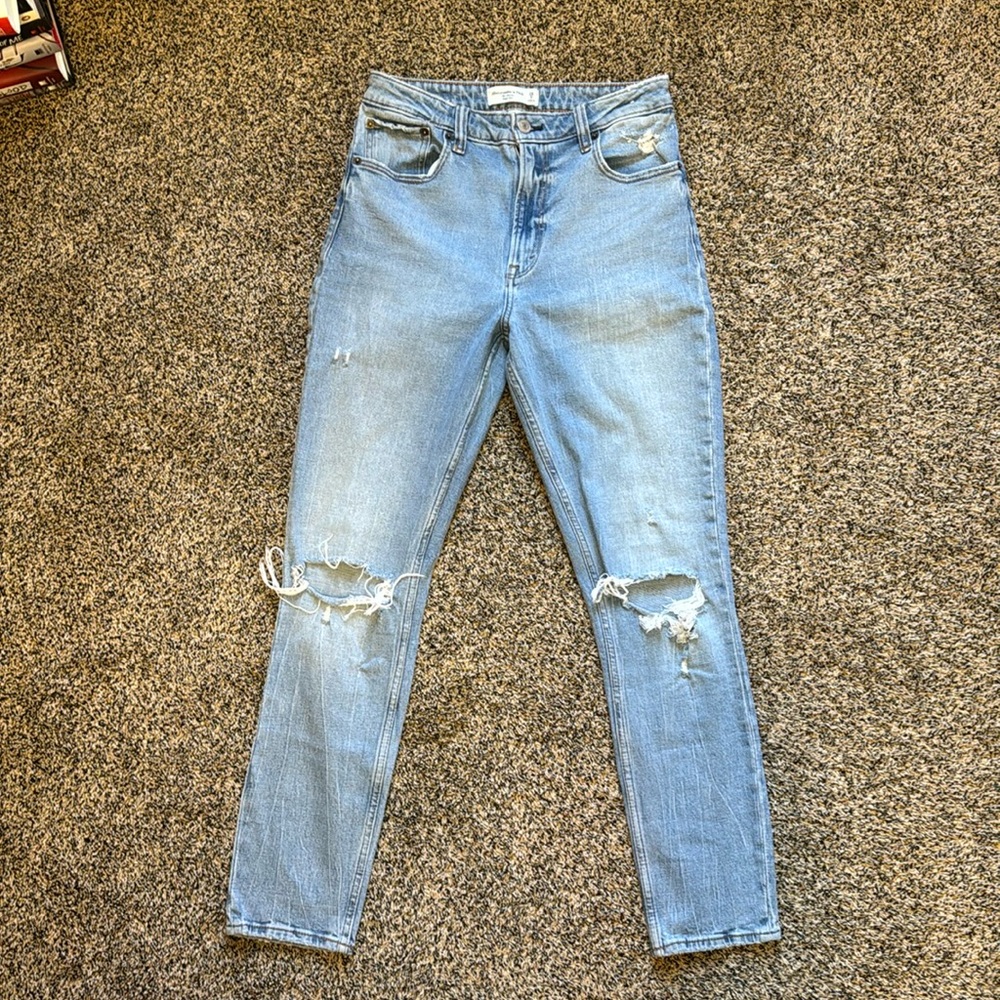 Abercrombie Curve Love Skinny High Rise